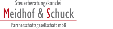 Logo der Steuerberater Meidhof & Schuck in Kleinostheim bei Aschaffenburg